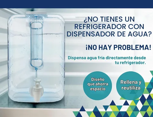 Vista 5 de Arrow Home Products 00743, envases de bebidas, recargable, plástico azul, 2 galones, Industrial, 1