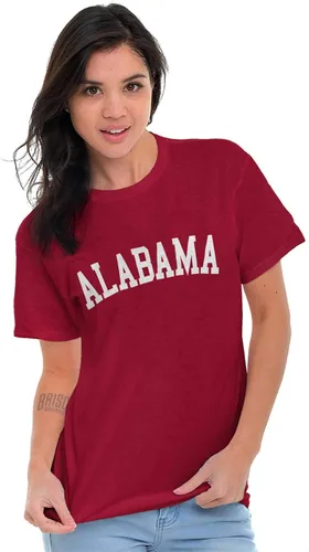 Vista 12 de Alabama Athletic Student Vacation Souvenir Graphic T Shirt hombres o mujeres