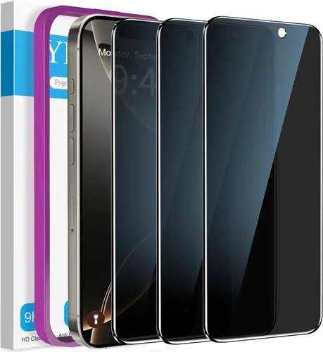 Vista 14 de YMHML Paquete de 2 protectores de pantalla de privacidad compatibles con iPhone SE 2020 2ª 2022 de 3ª generación, iPhone 8, 7, 6S, 6, 6, 6