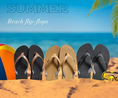 Vista 7 de KuaiLu Chanclas con soporte de arco para mujer, cómodas sandalias de yoga para caminar