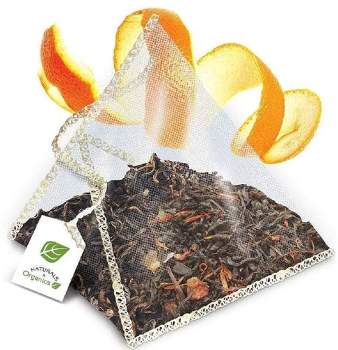 Vista 2 de Naturals-n-Organics Té orgánico de bergamota cítrica Earl Grey con aceite de bergamota italiano natural para autofagia y desintoxicación, 24 bolsas