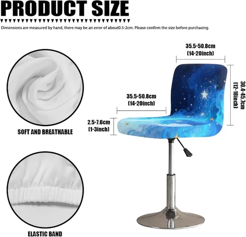 Vista 84 de American Eagle - Juego de 2 fundas para taburetes de bar para sillas de comedor, impermeables, antideslizantes, tamaño universal