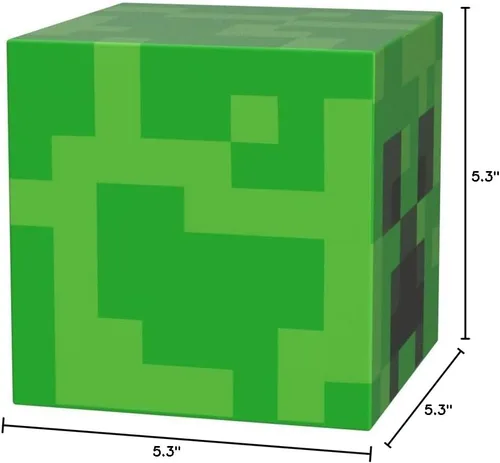 Vista 8 de Minecraft Creeper - Lámpara LED para el estado de ánimo, iluminación de estado de ánimo, funciona con pilas, lámpara de estado de ánimo