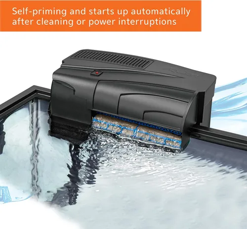Vista 4 de Aqueon QuietFlow 75 LED PRO - Filtro de alimentación para acuarios de hasta 90 galones