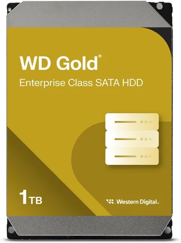 Vista 16 de Western Digital Disco duro interno de clase empresarial WD Gold de 2 TB - 7200 RPM, SATA 6 Gb/s, caché de 128 MB, 3.5" - WD2005FBYZ