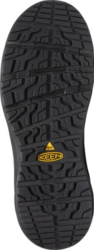 Vista 4 de KEEN Utility Vista Energy+ Shift - Zapatos de trabajo industriales sin cordones de piel ESD para hombre