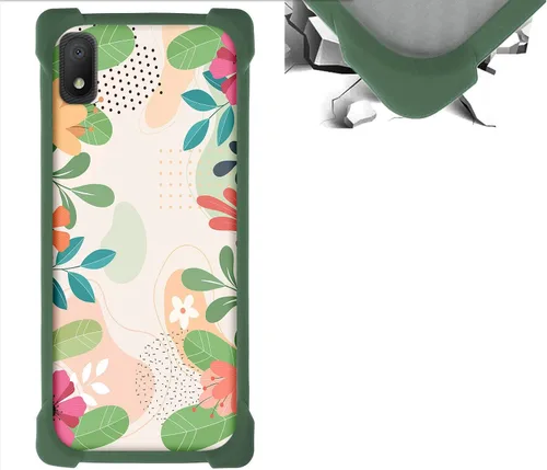 Vista 86 de jioeuinly Funda compatible con ZTE Blade X1 5G Phone Case PC Backplane + cubierta de silicona suave marco XSH