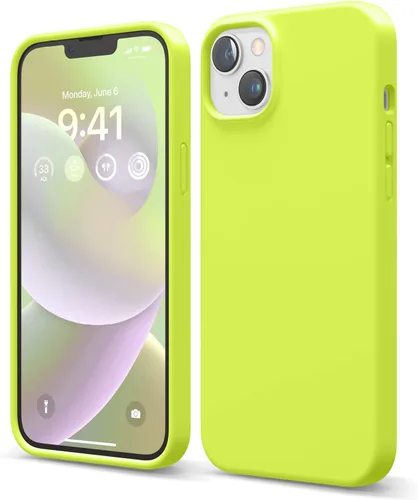 Vista 13 de elago Funda compatible con iPhone 14 Plus, de silicona líquida, funda protectora de cuerpo completo, a prueba de golpes, diseño delgado, forro