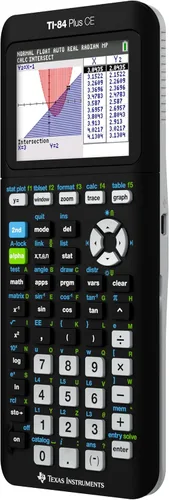 Vista 4 de Calculadora gráfica TI84PLSCEBLUBRY de Texas Instruments, Negro