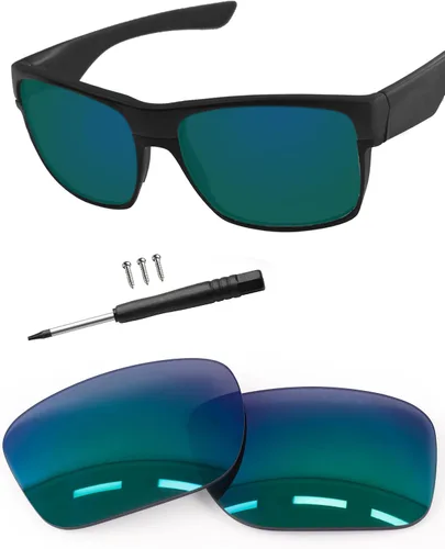 Vista 17 de 1.6MM Polarized Replacement Lenses & Accessories for Oakley TwoFace Family Sunglasses Iridium negro - Policarbonato polarizado