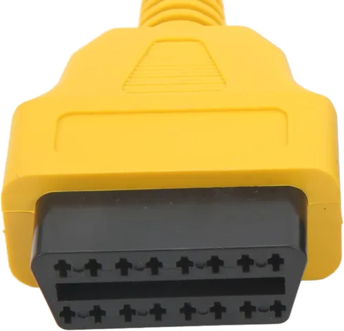 Vista 6 de Qinlorgo Cable OBD2, instalación fácil de la prueba de diagnóstico del cable de extensión del ABS OBD2 para el escáner auto del ECU