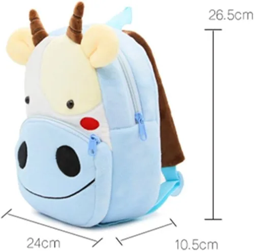Vista 6 de Niños niño niño preescolar mochila de peluche animal de dibujos animados mochila bebé niños escuela satchel viaje almuerzo bolsas