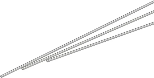 Vista 38 de Uxcell Tubo capilar de acero inoxidable 304, OD 0.4 mm x 0.1 mm de grosor de pared, 250 mm de longitud, tubo metálico para maquinaria industrial
