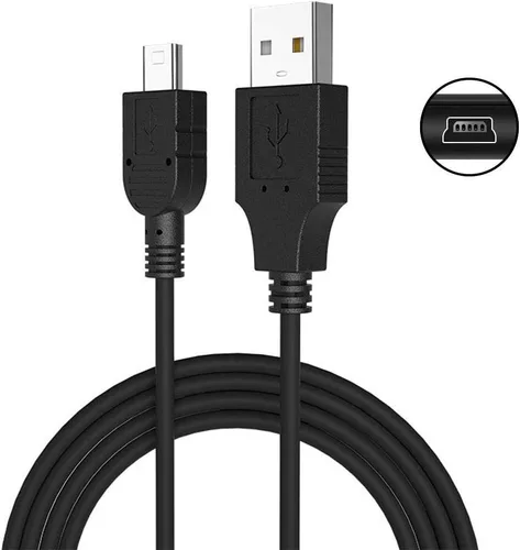Vista 3 de ezonpinzv USB to Mini USB Charger Cable for PS3 Controller - Charging Cable Data Transfer Cable Compatible with Sony Playstation PS3PS3 Slim SixAxis