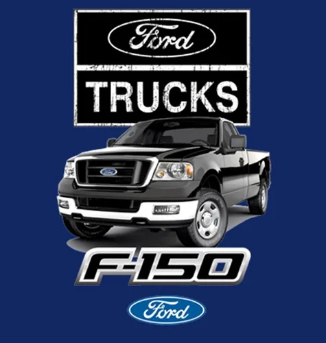 Vista 2 de FORD TRUCKS F-150 - Sudadera con capucha resistente de 4 x 4 pulgadas, color negro