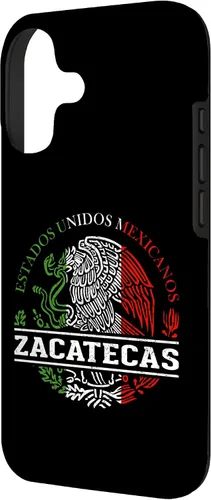 Vista 2 de Zacatecas Mexican Flag Bandera Mexicana Case for iPhone 17