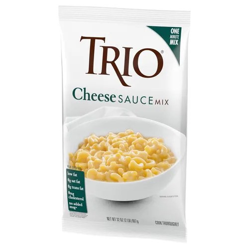 Vista 7 de Trio Mezcla de salsa de queso, macarrones con queso, salsa de queso pretzel, rica y aterciopelada, bolsa de 32 onzas