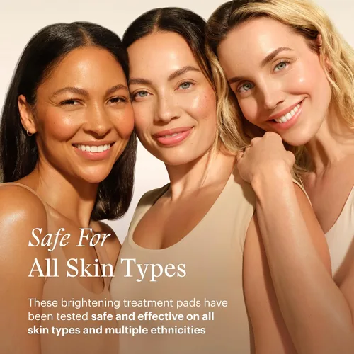 Vista 7 de SkinMedica Even & Correct - Almohadillas de tratamiento iluminadoras para exfoliación facial, almohadillas de ácido glicólico al 10% que