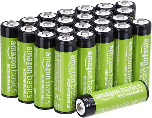 Vista 9 de Amazon Basics - Paquete de 4 baterías recargables AA, rendimiento de 2,000 mAh, precargadas, se recargan hasta 1000 veces
