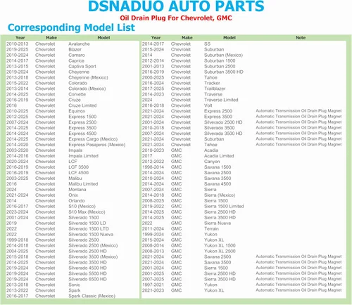 Vista 4 de 2 tapones magnéticos de drenaje de aceite M12-1.75, cabeza hexagonal de 0.591 in T45 Torx compatible con junta de inserción, más 5 juntas, apto