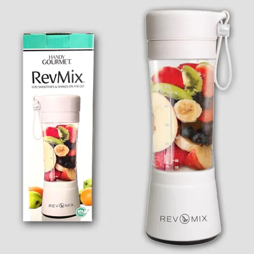 Vista 4 de Handy Gourmet RevMix (blanco) para batidos y batidos sobre la marcha