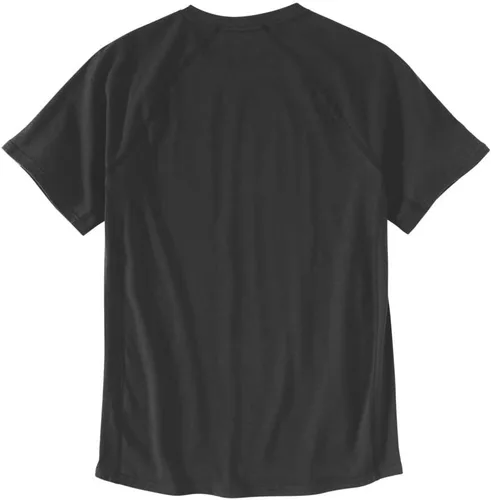 Vista 4 de Carhartt Men's Force Relaxed Fit Midweight Short-Sleeve Pocket T-Shirt