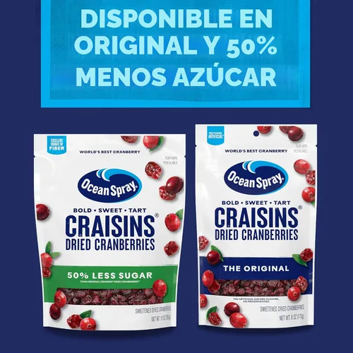 Vista 7 de Ocean Spray, Craisins - Arándanos secos, original, bolsa resellable de 12 onzas