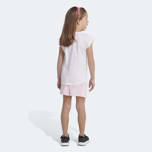 Vista 6 de adidas Conjunto corto de rizo francés de algodón de 2 piezas para niñas