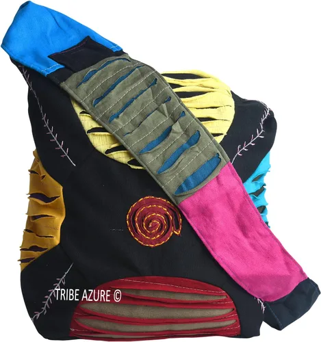 Vista 9 de Bolsos hobo para mujer, bolso hippie, bolsos de hombro para mujer, bolsos bohemios para mujer, bolsos hippie para mujer, bolsos cruzados para mujer