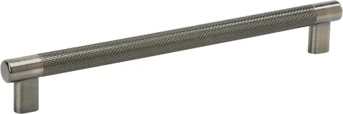 Vista 22 de Amerock Tirador de gabinete de cocina Bronce ennegrecido 8 pulgadas (203 mm) de centro a centro Bronx paquete de 1 unidad Herrajes