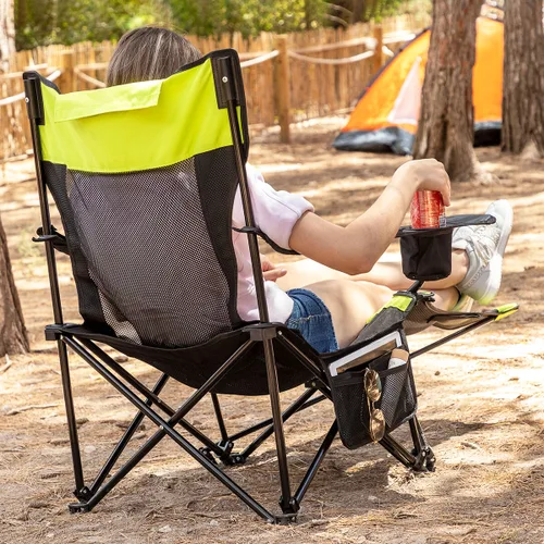 Vista 6 de Silla Tumbona Plegable de Camping Kampfort InnovaGoods
