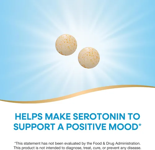 Vista 4 de Nature's Way 5-HTP, L-5-hidroxitriptófano, ayuda a producir serotonina para promover una perspectiva positiva*, vitamina B6, vitamina C, extracto