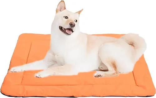 Vista 9 de CHEERHUNTING Cama para perro de campamento de 40 x 32 pulgadas, al aire libre, impermeable, lavable, resistente al agua, grande, duradera, portátil