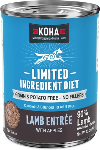 Vista 12 de KOHA Dieta de Ingredientes Limitados Entrada de Carne de Res para Perros - Comida Húmeda para Perros Sin Granos Sin Rellenos - Comida para Perros