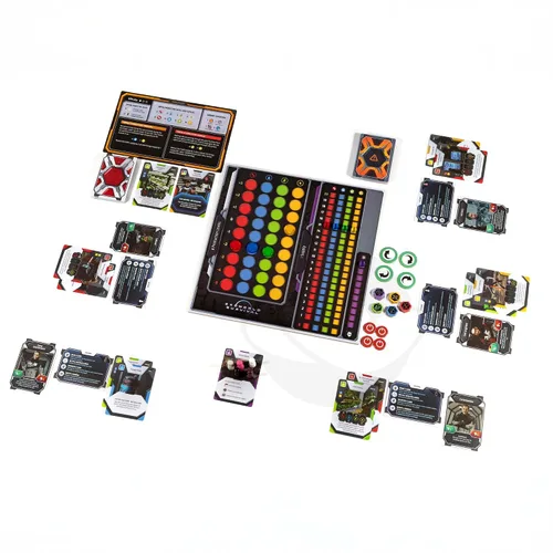 Vista 3 de Exoworld Survival Cooperative Colony-Building Strategy Board Game on Alien Planets 1–4 Players, Age 14+ Replayable Sci-Fi Survival Adventure