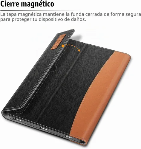 Vista 5 de Fintie Funda Portafolio para Samsung Galaxy Tab S8 Plus/S7 FE/S7 Plus 12.4