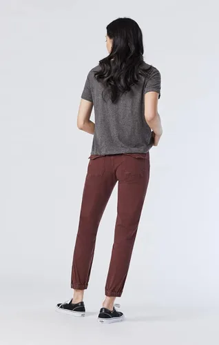 Vista 3 de Mavi Ivy - Pantalones cargo ajustados de tiro medio para mujer