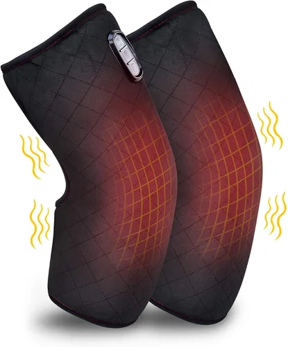 Vista 6 de Comfier Paquete de masajeador de espalda y rodilla Cojín de asiento de masaje de tejido profundo, almohadilla para silla de masaje para alivio