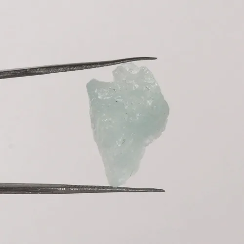 Vista 2 de GEMHUB 12.5 CT AAA Natural Rough Aqua Sky Aquamarine Gemstone Rough Crystal for Jewelry Making, Healing, Decoration