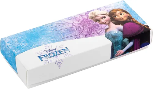 Vista 5 de Disney Reloj analógico de cuarzo con correa de plástico para niños Frozen, Púrpura, Moderno