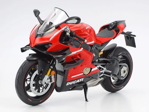 Vista 3 de Tamiya 14140 Ducati Superleggera V4 1:12 Kit de modelo detallado fiel al original de plástico Kit de construcción DIY montaje sin pintar multicolor