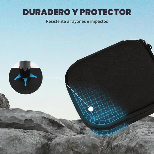 Vista 7 de BRDRC Funda de transporte para accesorios Insta 360 GO 3S / GO 3, bolsa de almacenamiento, funda protectora rígida para Insta360 GO 3S / GO3