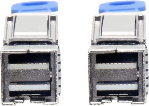 Vista 3 de TRIPP LITE Cable Mini SAS externo HD, SFF-8644 a SFF-8644, 12 Gbps, 3.3 ft (S528-01M)