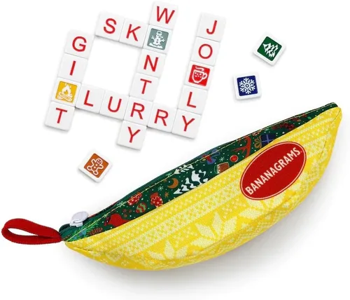 Vista 3 de Bananagrams Edición Maravilla Invernal Familiar Juego de mesa