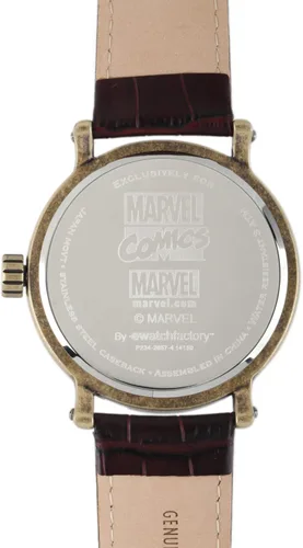 Vista 3 de Marvel Spider-Man - Reloj analógico vintage de cuarzo para adultos