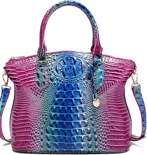 Vista 13 de Makcr Joacbv Bolso Satchel para Mujer Bolso Bandolera Largo Elegante Bolso Tote Asa Superior Cuero Vegano Bolsos de Mano para Damas Patrón en Relieve