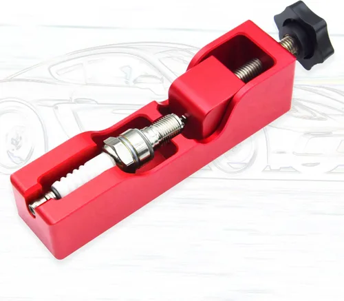 Vista 7 de Kingson Herramienta universal para bujías con medidor de calibrador compatible con la mayoría de bujías de 0.394 in, 0.472 in, 0.551 in y 0.630 in