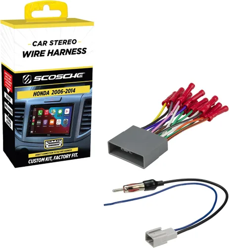 Vista 9 de Scosche HAAB - Adaptador de antena para estéreo de automóvil compatible con vehículos Honda, Mazda y Suzuki seleccionados 2006-19 - Adaptador