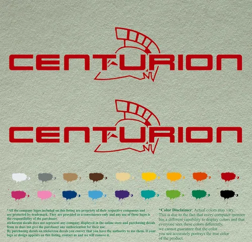 Vista 17 de Centurion - Juego de 2 calcomanías de vinilo de repuesto compatibles con motor fuera de borda (12 pulgadas, negro 070)