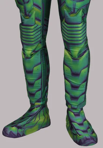 Vista 9 de Disfraz Deluxe de Hombre Verde de Marvel para Hombre Multicolor